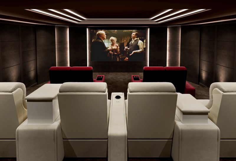 Kasabe Designs Inc-Custom Home Cinema Interiors